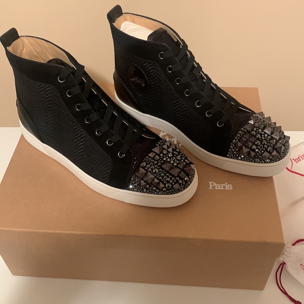 *LAST DAY* brand new Men’s Christian Louboutin Sneakers!!! - Picture 9 of 15